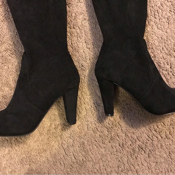 Vepose Women's 992 Thigh High |Over The Knee Boots Suede Long Boot - Picture 4 of 7